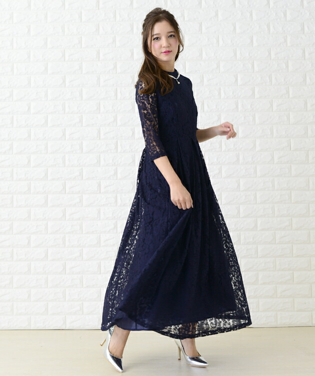 楽天市場】ロングドレス パーティードレス ワンピース マキシワンピ