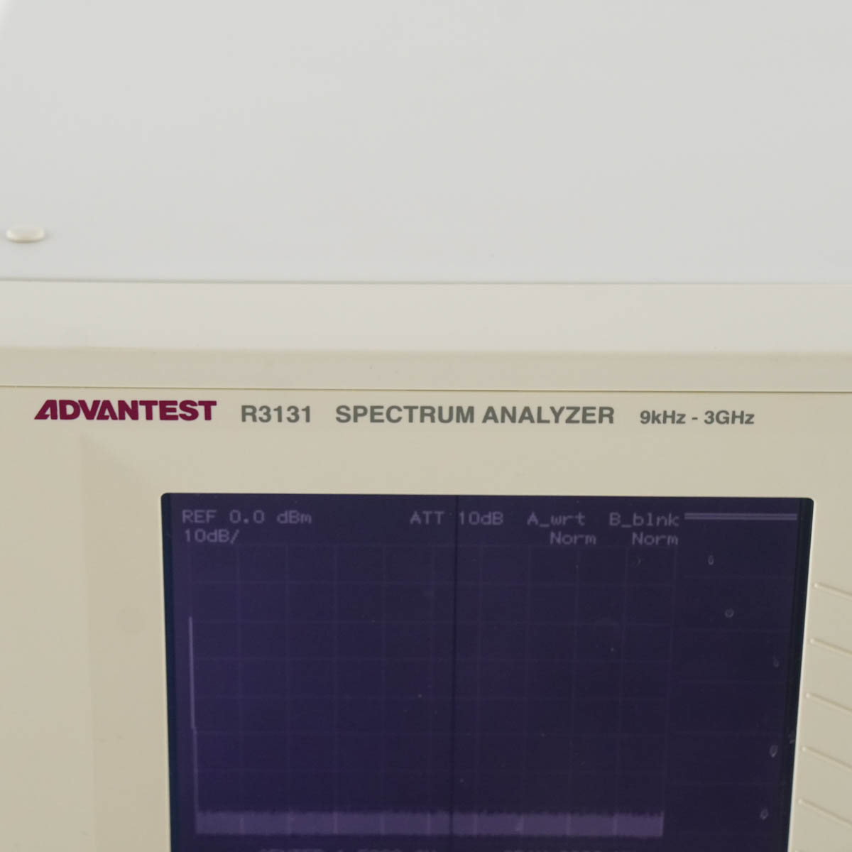 楽天市場】【中古】[DW]8日保証 ADVANTEST R3131 SPECTRUM ANALYZER