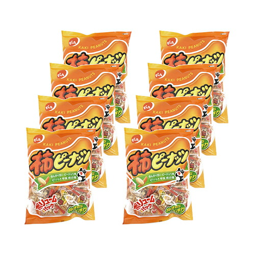 楽天市場】柿ピーナッツ 350g×8袋入【ケース販売】でん六 徳用 柿ピー