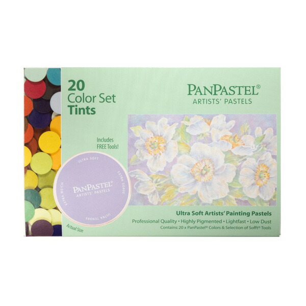 楽天市場】パンパステル 20色セット ティント : 陶芸.com／e-画材.com