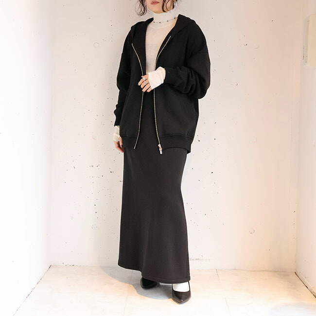 楽天市場】【新作】cafune(カフネ)「FAMMET」裏起毛ジップパーカー