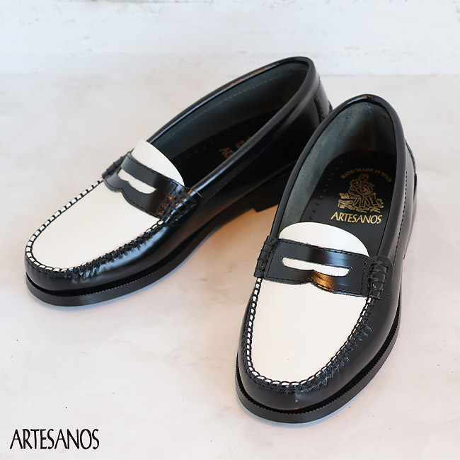楽天市場】【新作】ARTESANOS(アルテサノス)ローファー/バイカラー