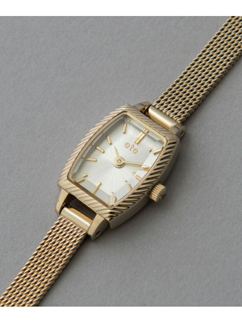 楽天市場】トノーフェイス ウォッチ ete エテ アクセサリー・腕時計