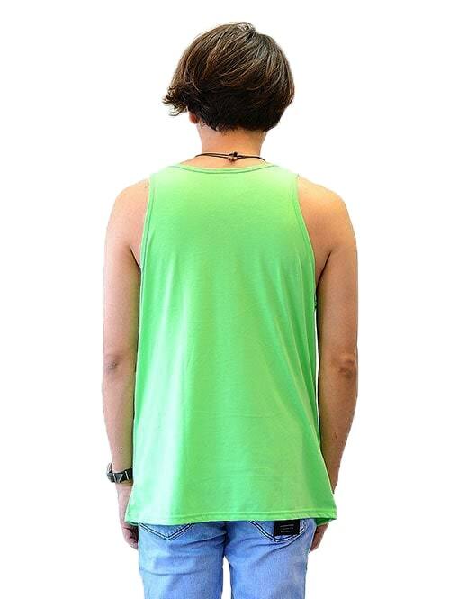 楽天市場】BELLA＋CANVS ネオンカラータンクトップ GREENアメリカ輸入