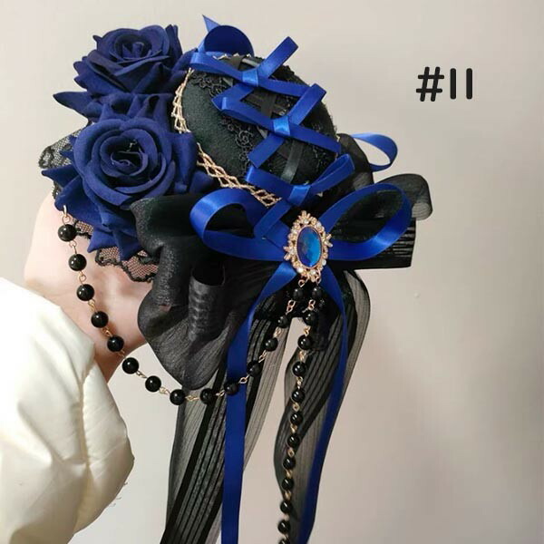 楽天市場】ヘッドドレス ハット ロリィタ 礼装帽子 ミニハット トーク