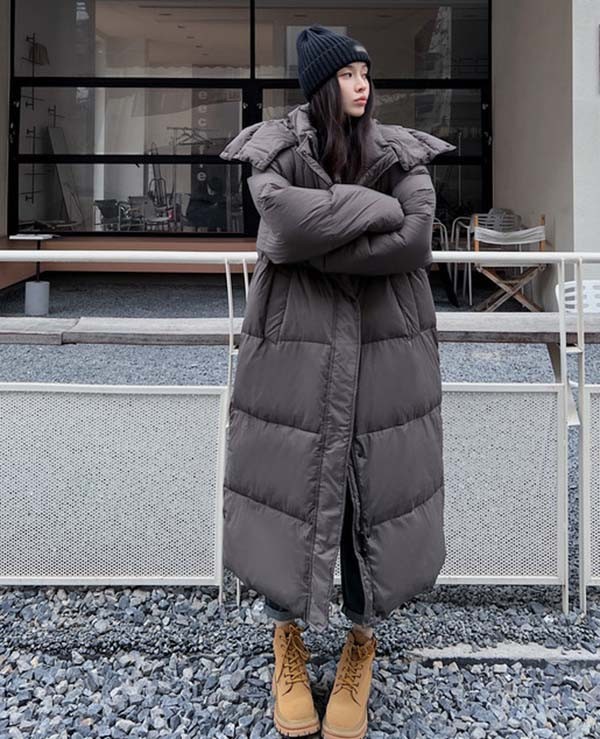 楽天市場】ダウンコート レディース ロング ベンチコート フード