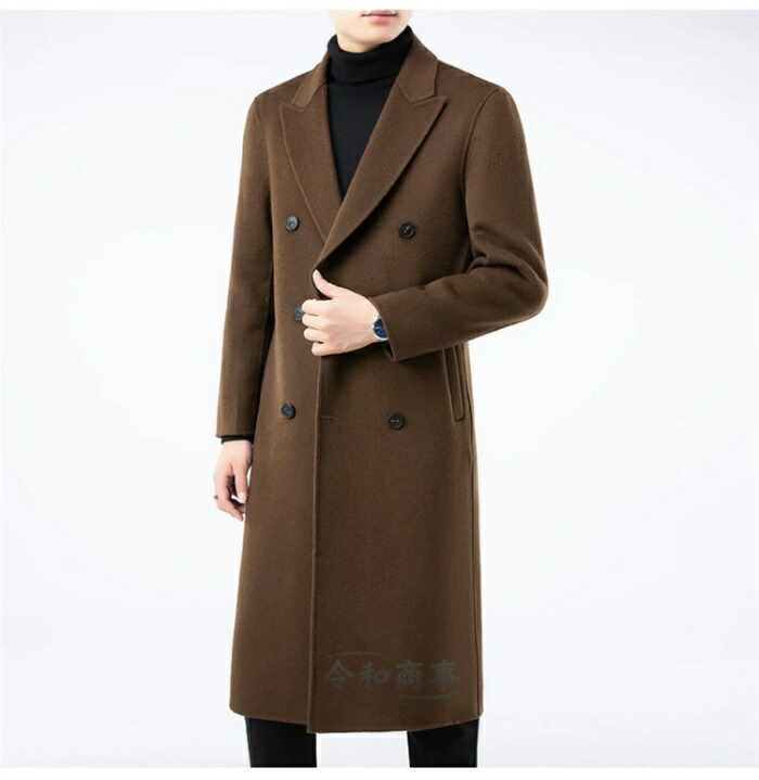 楽天市場】カシミヤコート メンズ 羊毛 チェスターコート 超ロング