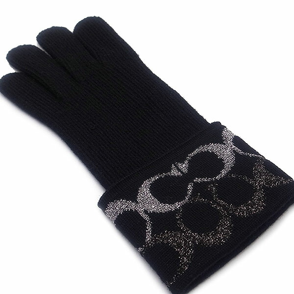 楽天市場】コーチ COACH 手袋 アウトレット ニット グローブ CM279 BLK