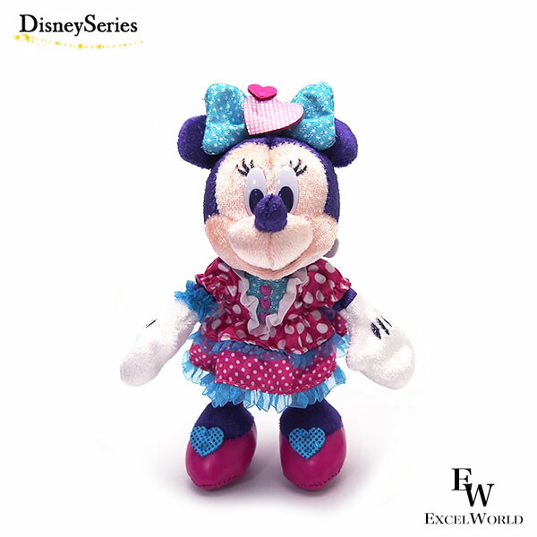 楽天市場】ミニーぬいぐるみバッジ ミニーマウスのファンダーランドを