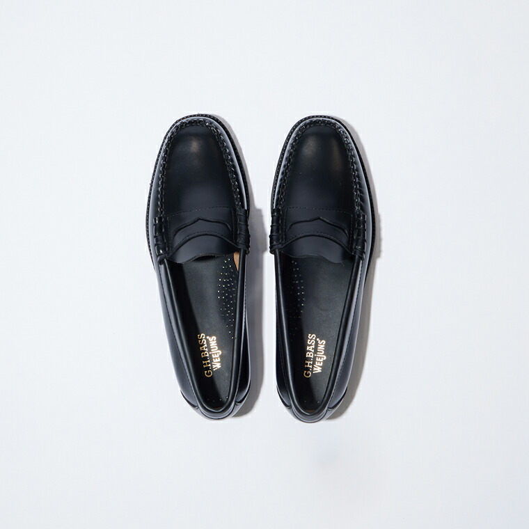 楽天市場】G.H.BASS (ジーエイチバス) LARSON - BLACK ペニー