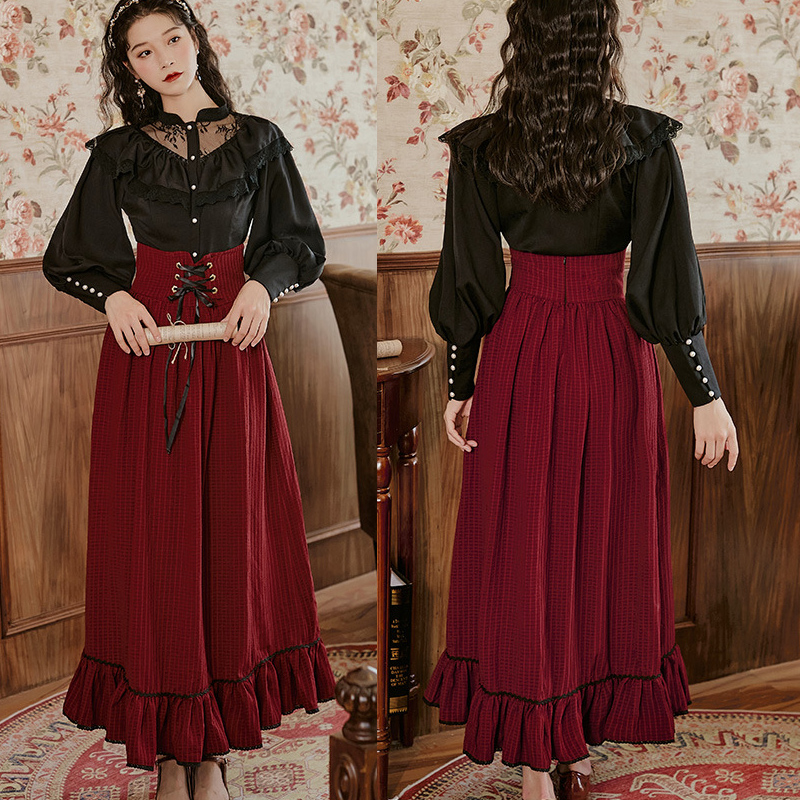 楽天市場】即納 レトロワンピース ロング レディース ワンピース