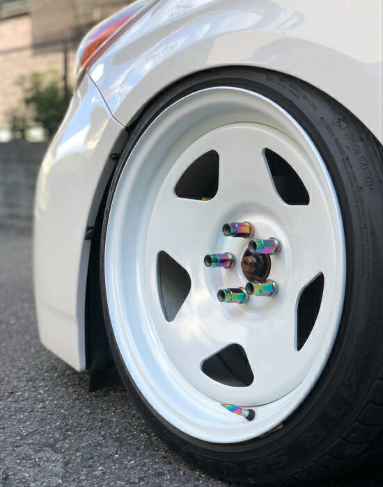 楽天市場】TC01 白 17inch 9.0j +25 5穴 PCD100 ※ホイール 2本