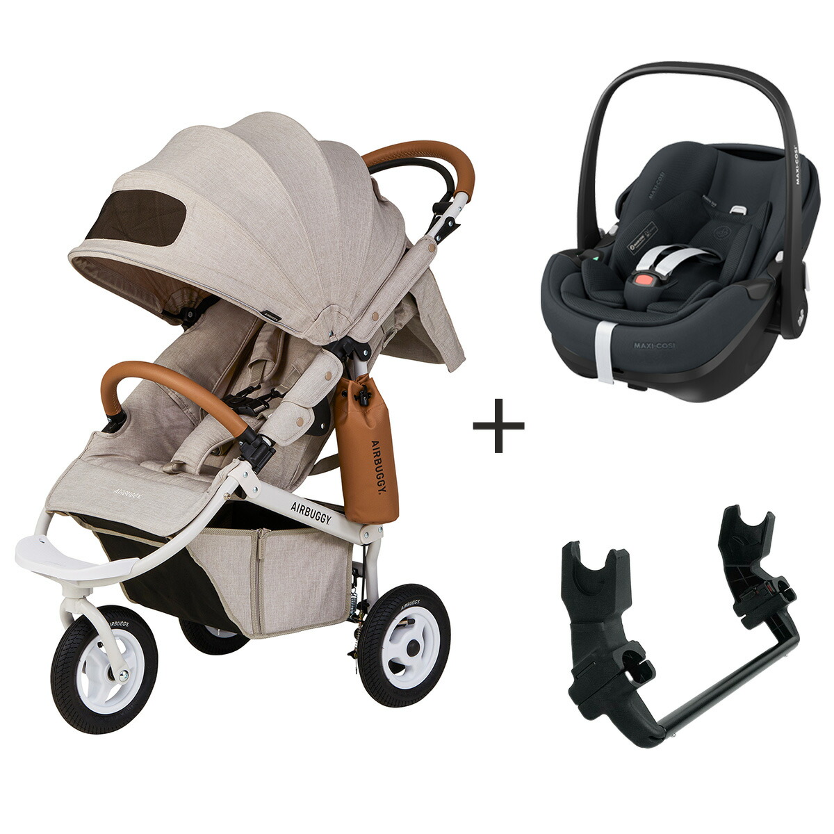 楽天市場】【レビュー特典あり】エアバギー × マキシコシ お出かけ3点