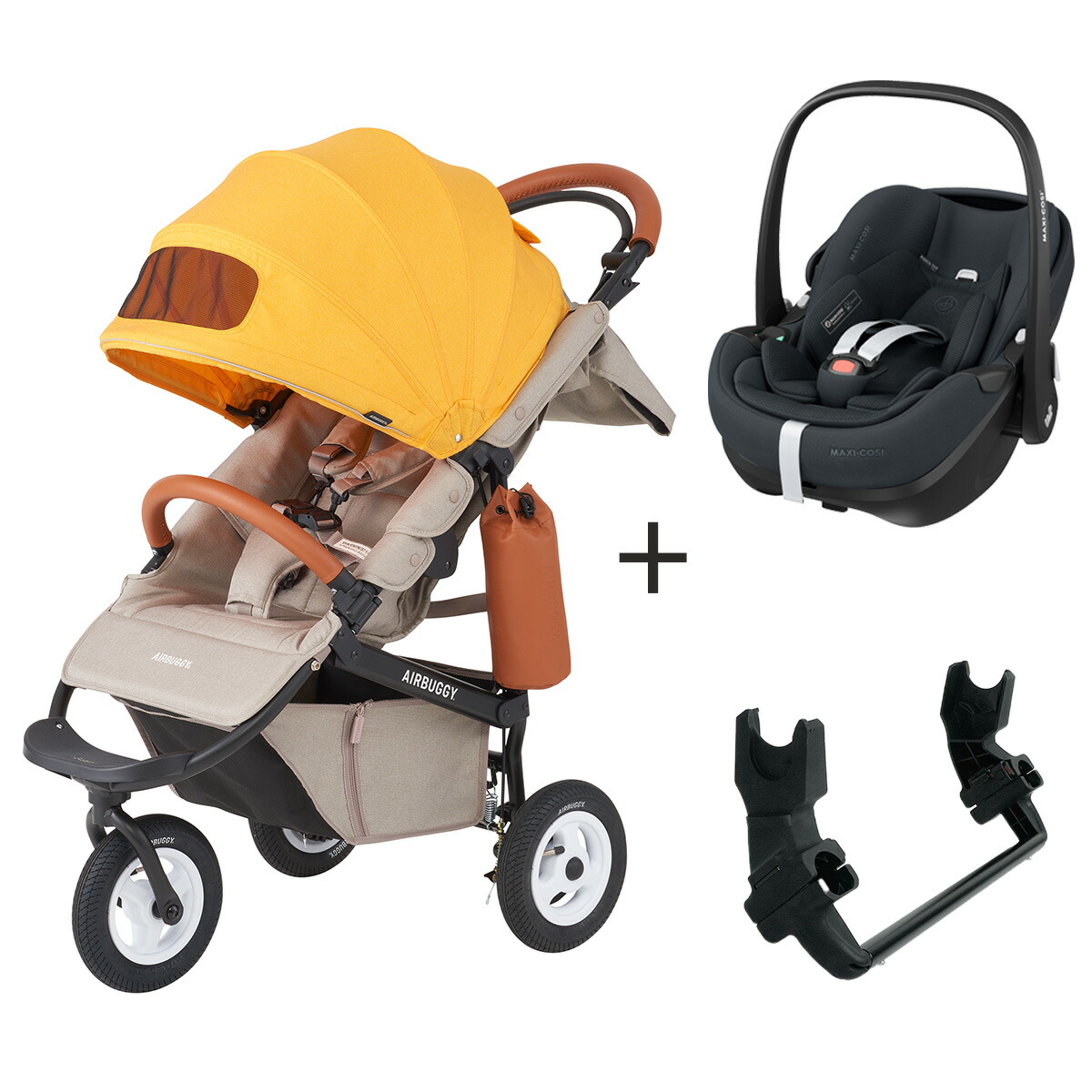 楽天市場】【レビュー特典あり】エアバギー × マキシコシ お出かけ3点