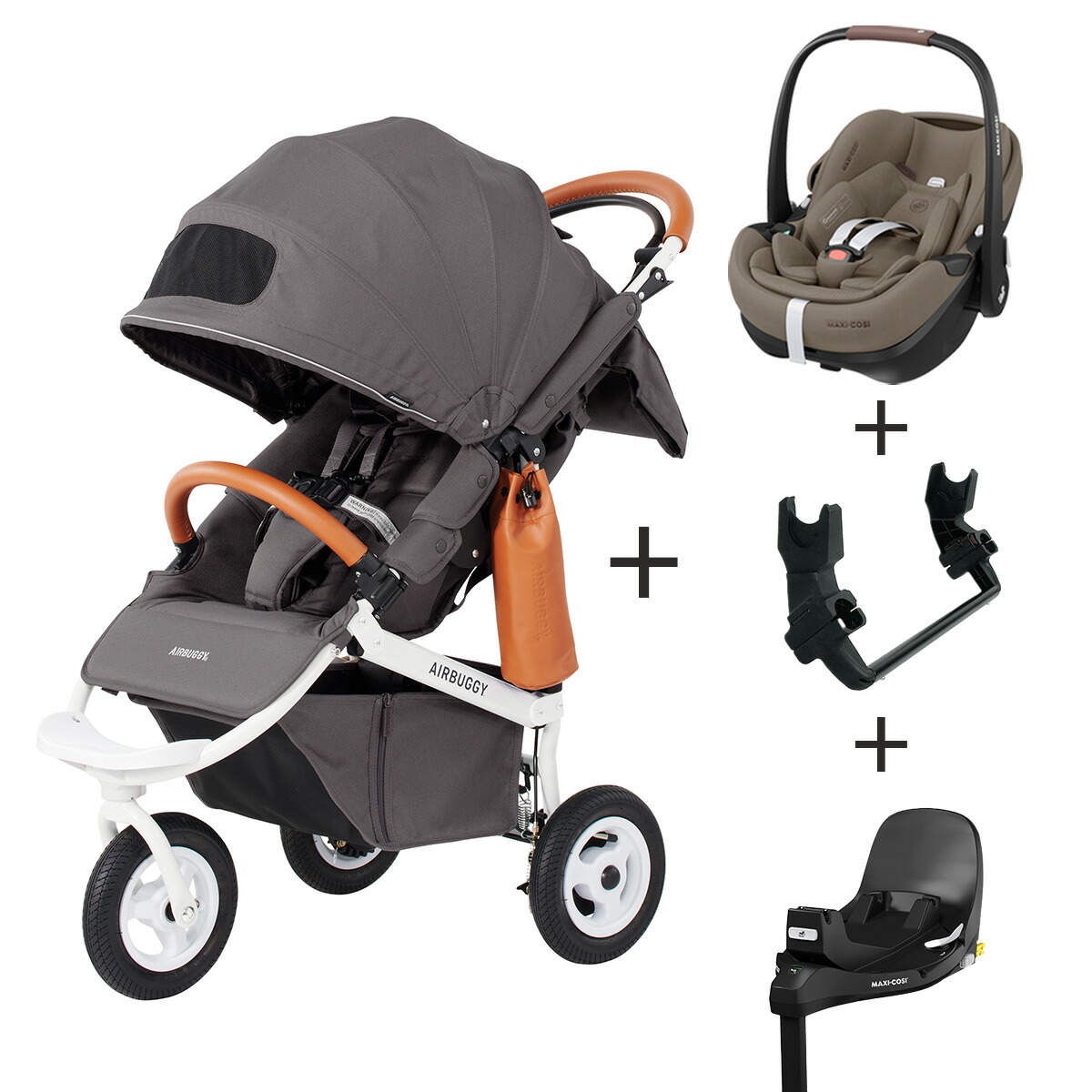 楽天市場】【レビュー特典あり】 エアバギー × マキシコシ お出かけ4点