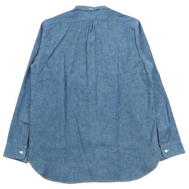 楽天市場】ウェアハウス WAREHOUSE 長袖 スタンドカラー シャンブレー