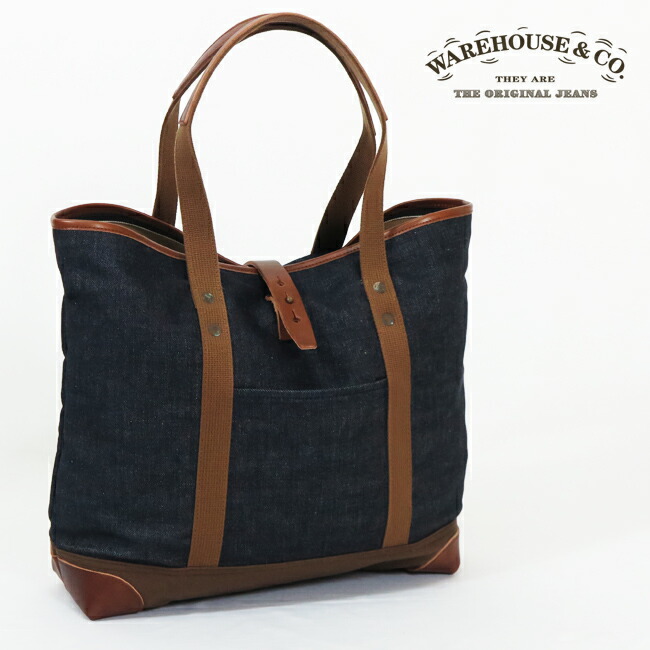 楽天市場】WAREHOUSE ウェアハウス 13.5oz バナーデニム トートバッグ