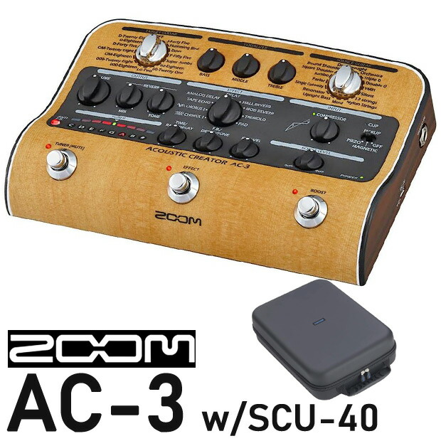 楽天市場】【専用ケース付属！】ZOOM AC-3 ズーム アコースティック