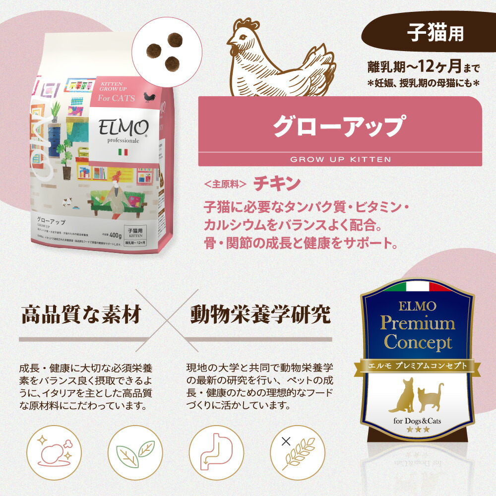 楽天市場】☆【定期購入なら初回のみ50%OFF】【子猫用 イタリア製