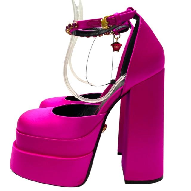 楽天市場】【新品】VERSACE ヴェルサーチェ ヒール パンプス ミュール