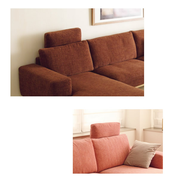 楽天市場】カリモク ソファ用オプション ヘッドレスト 布張り【COM U52