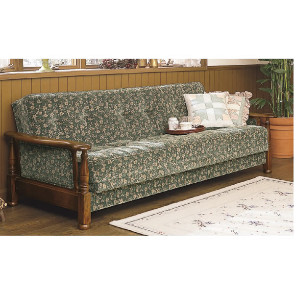 楽天市場】カリモク ソファベッド コロニアル 平織布張 ソファーベッド