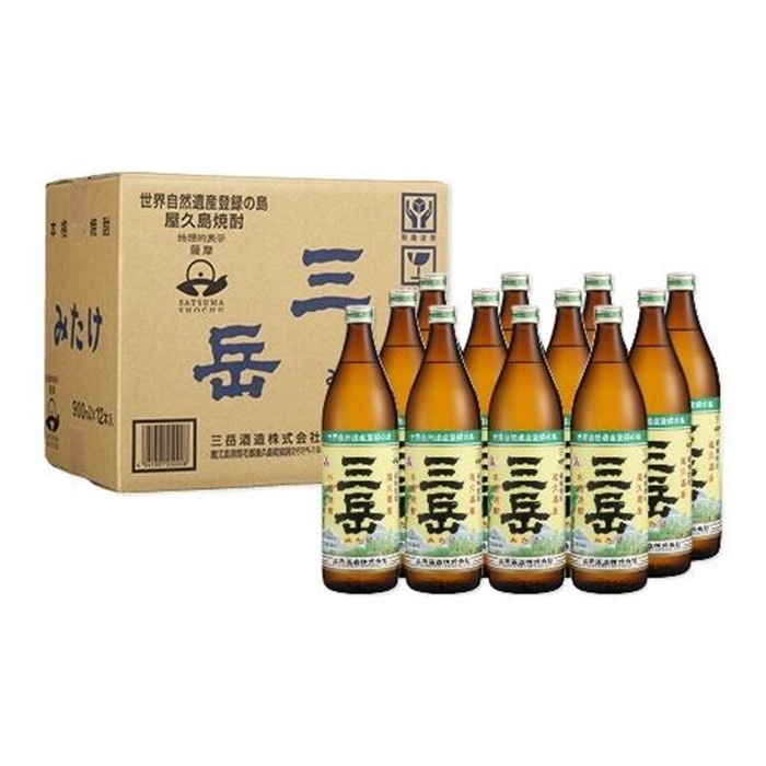 楽天市場】【ふるさと納税】三岳 焼酎 900ml 12本 芋焼酎 屋久島