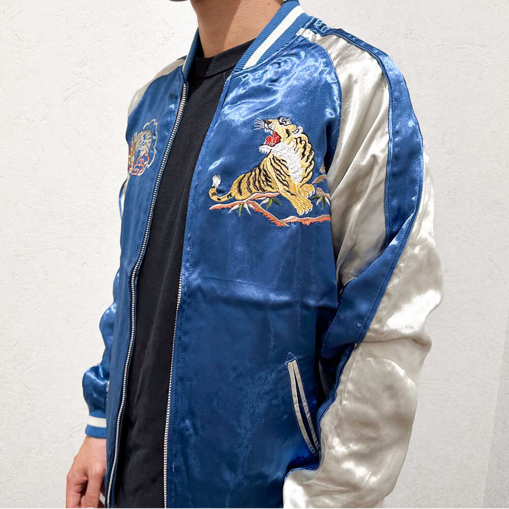 楽天市場】【ふるさと納税】【選べるサイズ】横須賀柄刺繍スカジャン