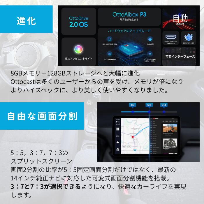 楽天市場】☆専用リモコンプレゼント中☆ オットキャスト P3 ottocast