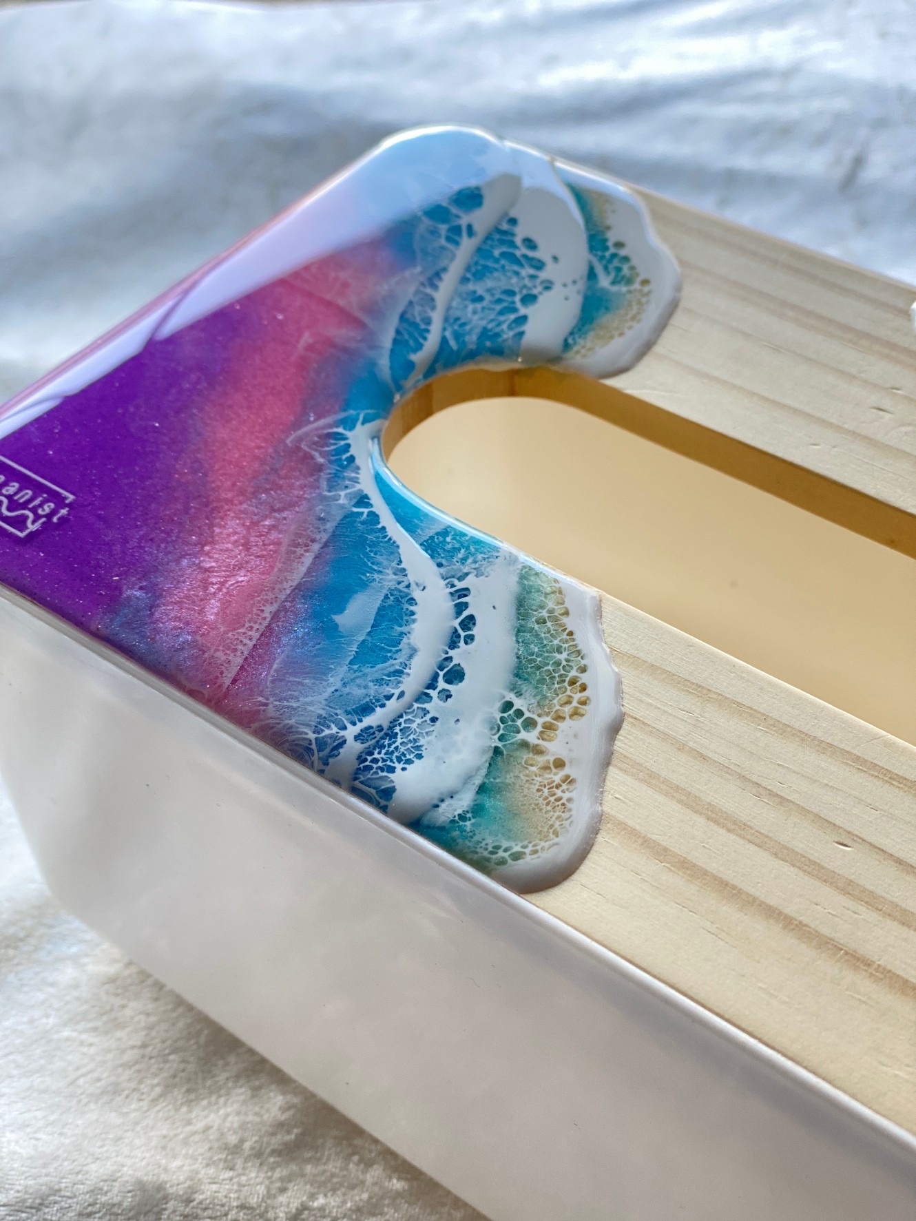 楽天市場】【オーシャンアート】 ティッシュボックス POP OCEAN23cm