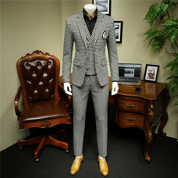 楽天市場】スリーピース セレモニースーツ メンズ セットアップ