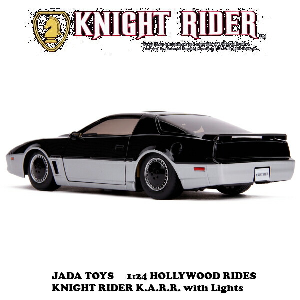 楽天市場】ミニカー ナイトライダー ライト付き JADATOYS 1/24