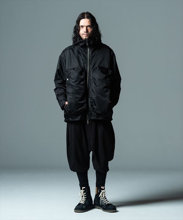 楽天市場】glamb グラム Long Rib Sarrouel Pants ロングリブサルエル