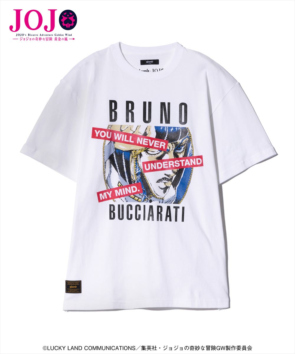 楽天市場】ブローノ・ブチャラティ Tシャツ2 Bruno Bucciarati T
