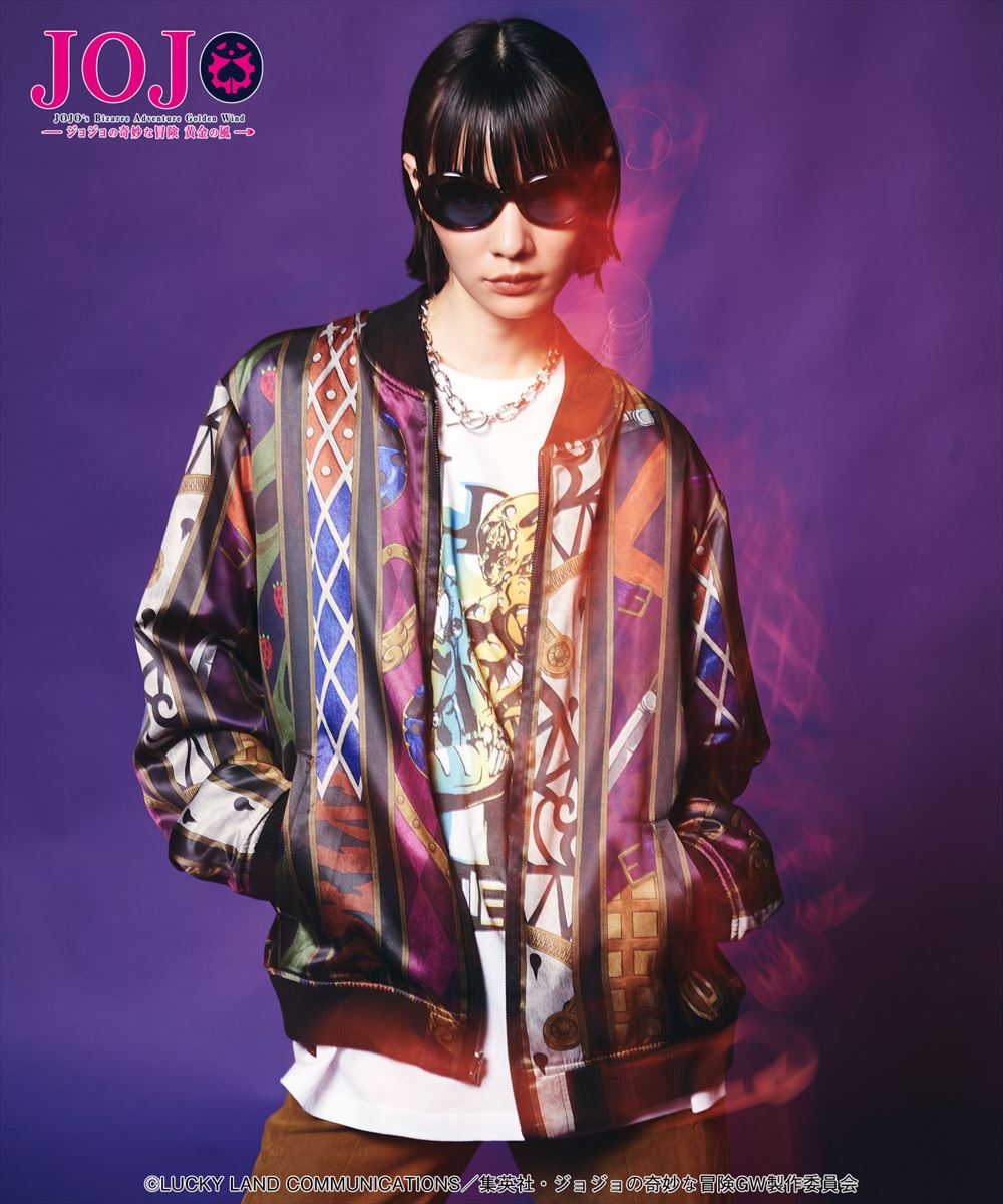 楽天市場】黄金の風 スカジャン Golden Wind Ska Jumper JOJO ジョジョ