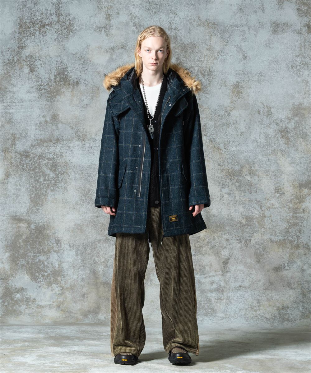 楽天市場】High Neck Mods Coat / ハイネックモッズコート glamb