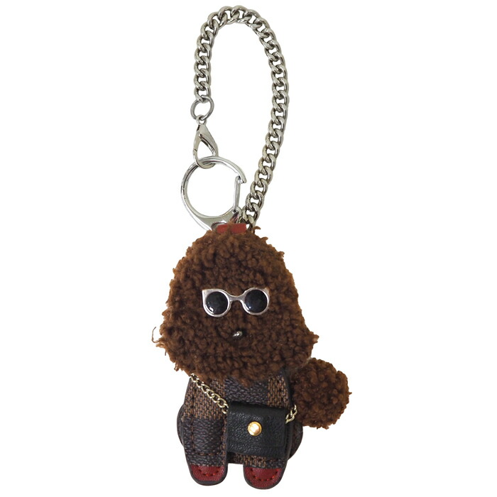 楽天市場】プードル ビション バックチャーム キーホルダー キーリング