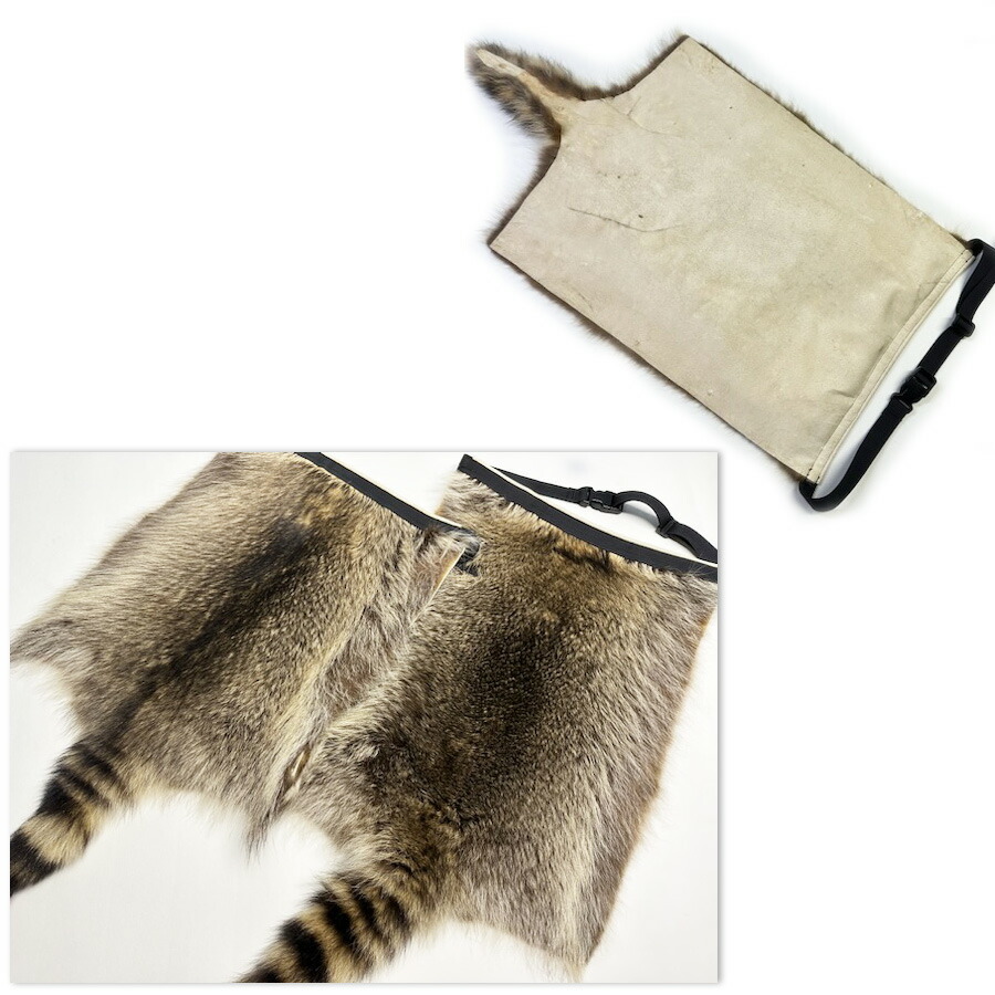 楽天市場】アメリカ産【ラクーン尻あて】毛皮尻尾付きラクーン【送料