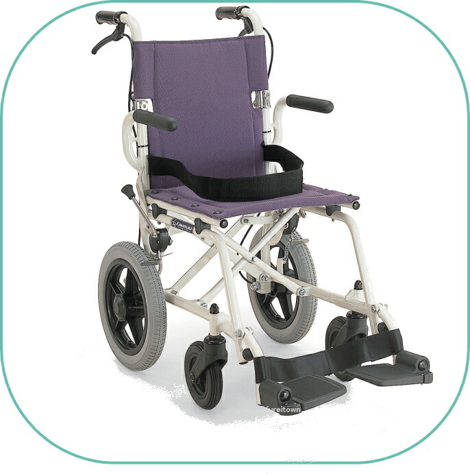 楽天市場】車椅子/簡易車いす/旅行用 旅ぐるまシリーズ KA6プラム