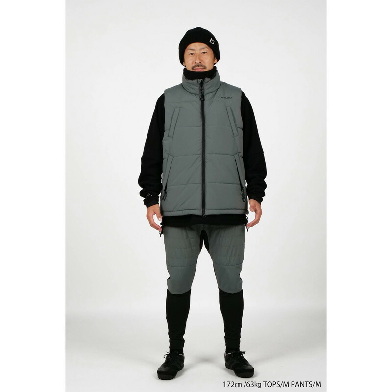 楽天市場】ルースイソンブラ/LUZ e SOMBRA 中綿ベスト/NAVIGATORS VEST