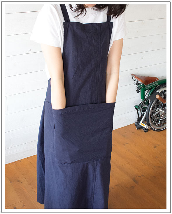 楽天市場】yarmo（ヤーモ）ビブ エプロンドレス : FINE