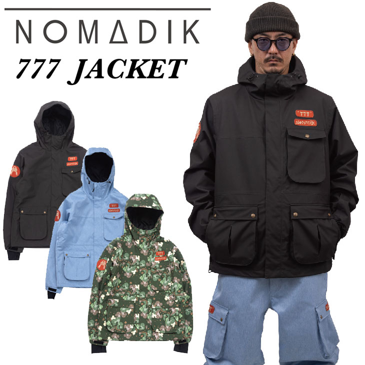 楽天市場】25-26 NOMADIK ノマディック スノボ ウェアー 777 JACKET