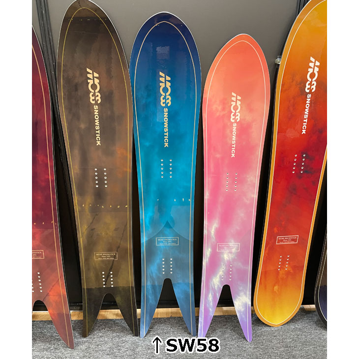 楽天市場】24-25 MOSS SNOWSTICK モス スノースティック SW58 ship1