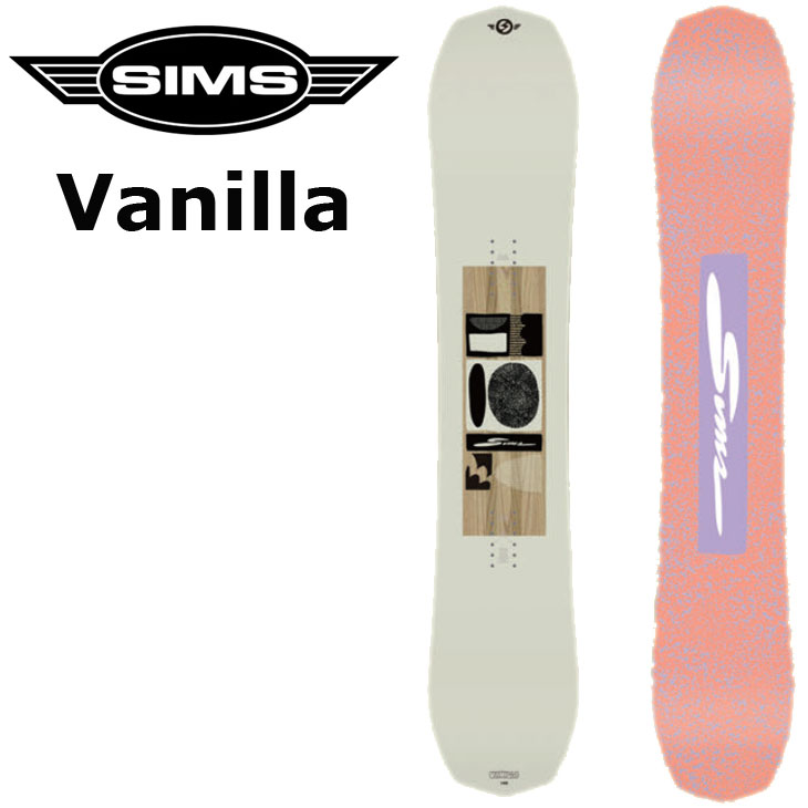 楽天市場】24-25 SIMS シムス スノーボード 板 Vanilla バニラ ship1
