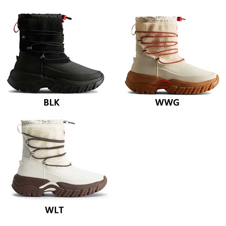 楽天市場】【SALE品交換・返品不可】ハンター スノーブーツ レディース