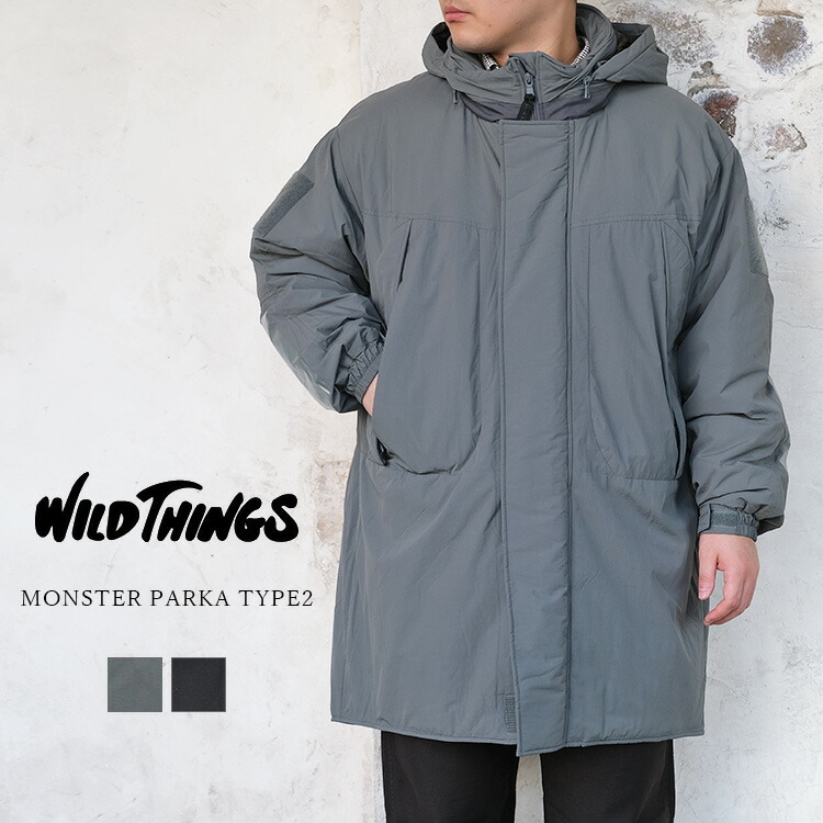 楽天市場】WILD THINGS ワイルドシングス MONSTER PARKA TYPE2