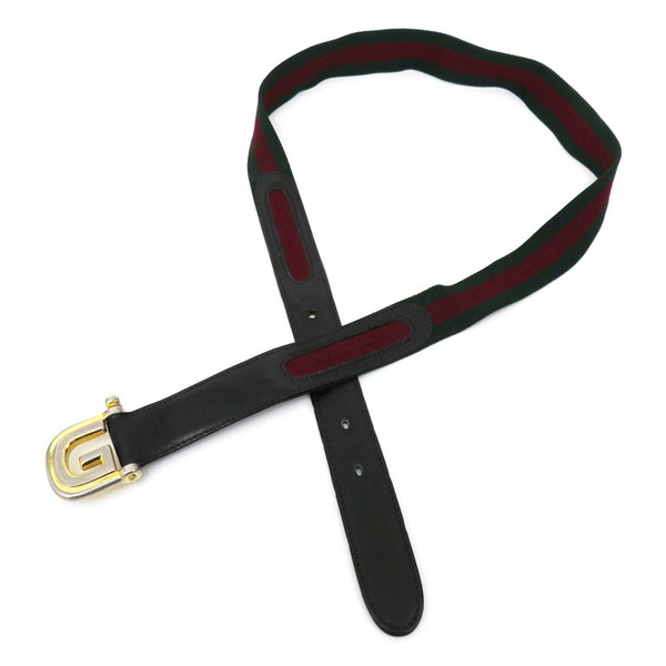 楽天市場】【中古】GUCCI グッチ シェリーライン Gバックル キャンバス