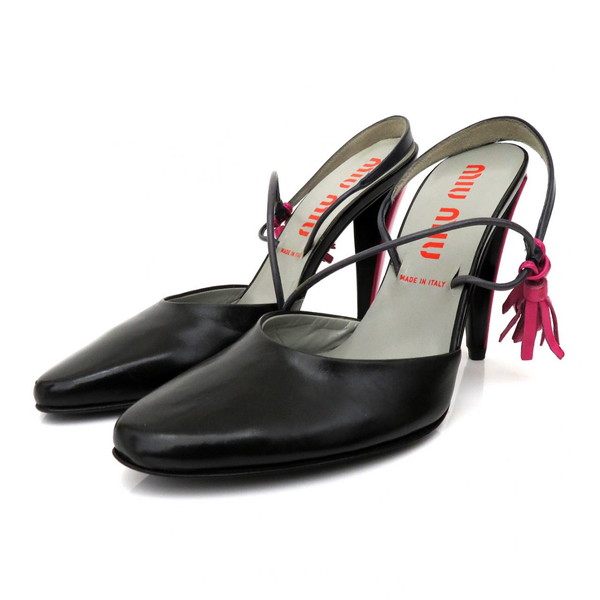 楽天市場】【未使用】MIU MIU ミュウミュウ バイカラー レザー