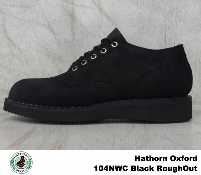 楽天市場】ハソーン オックスフォード ブラック ラフアウト スエード
