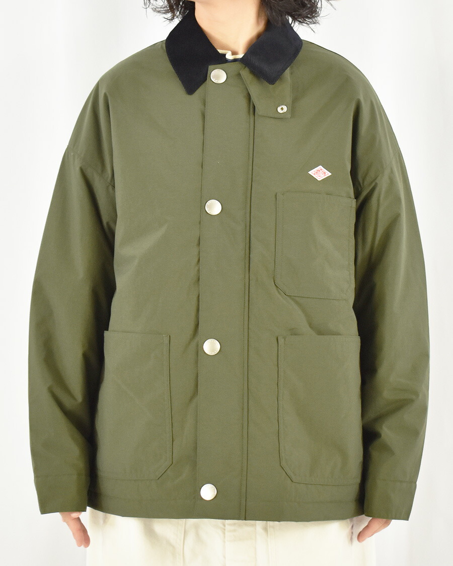 楽天市場】ダントン カバーオールジャケット ナイロンタフタ DANTON